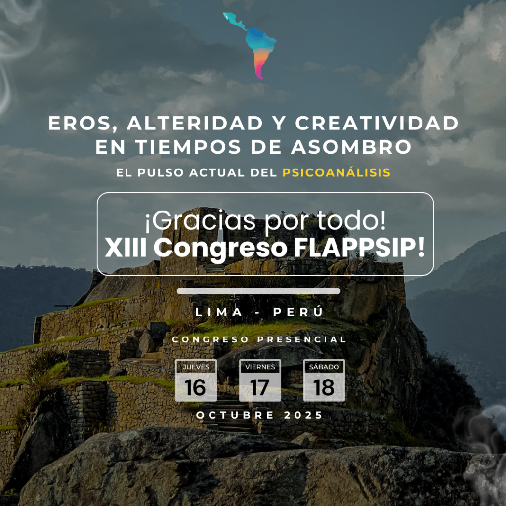 Banner do XIII Congresso FLAPPSIP em Lima